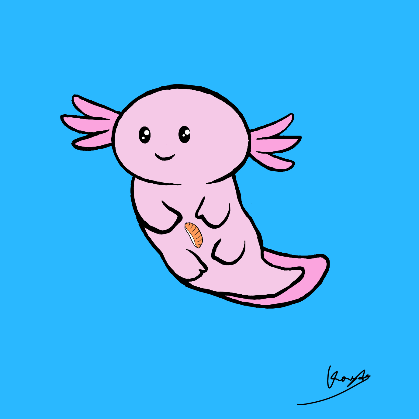 Axolotl2 Koyds fanart
